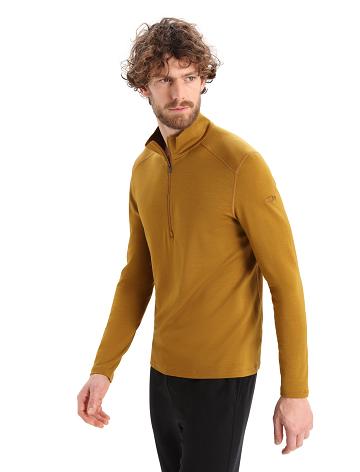 Clove Icebreaker Merino 260 Tech Long Sleeve Half Zip Thermal Top Men's Base Layers | AU 1383AHKP